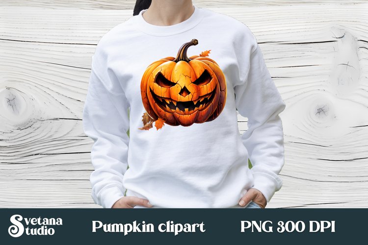 Pumpkin Halloween Clipart Image 8