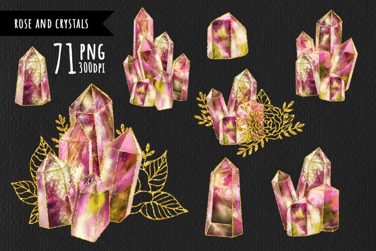 Crystals Clipart Image 21