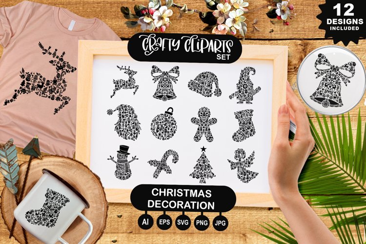 Christmas Decoration Clipart Image 8