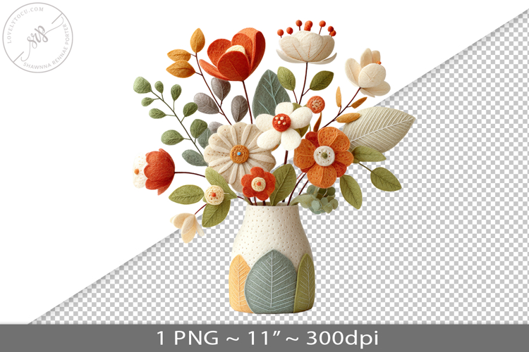 Flower Bouquet Clipart Image 21