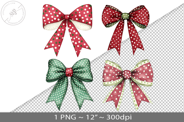 Coquette watercolor bow, PNG graphic