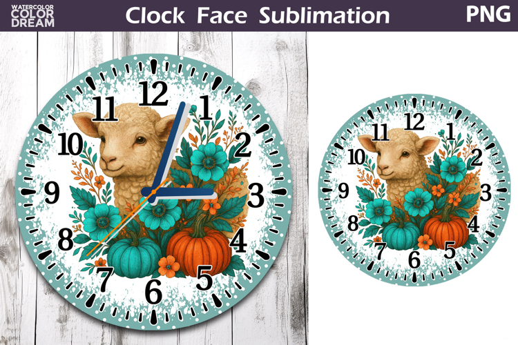 Clock Face Clipart Image 23