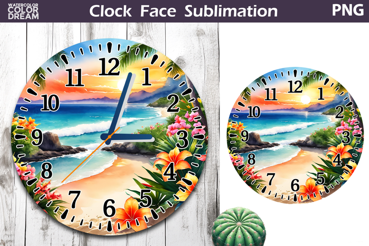 Clock Face Clipart Image 15