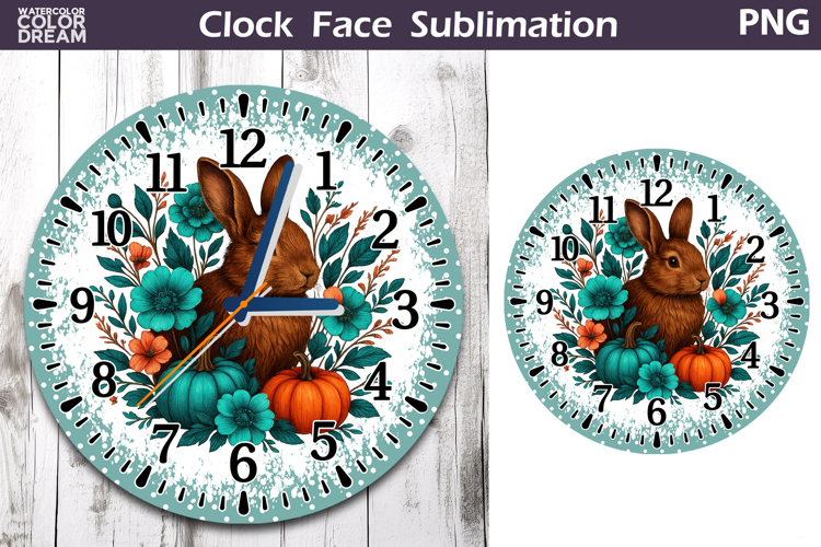 Clock Face Clipart Image 21
