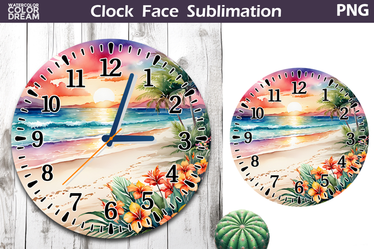 Clock Face Clipart Image 14