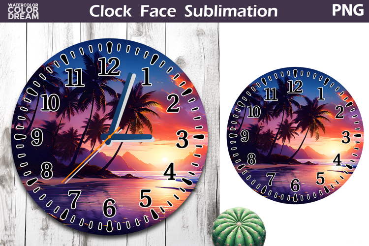 Clock Face Clipart Image 10