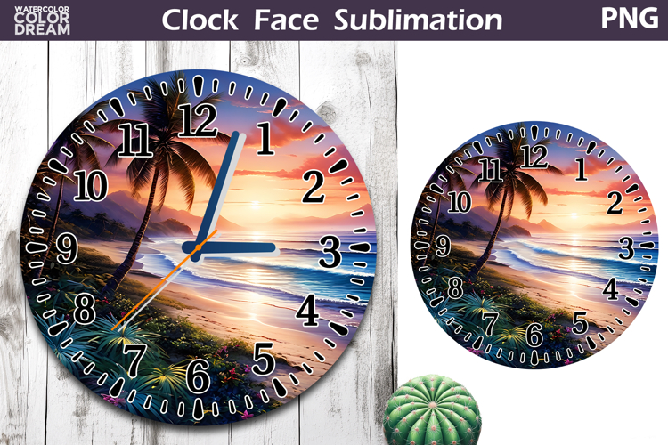 Clock Face Clipart Image 9