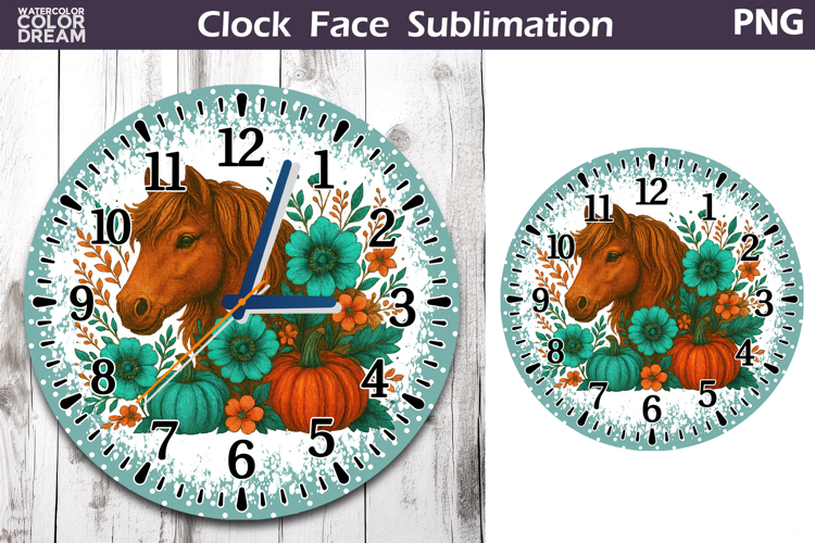 Clock Face Clipart Image 8
