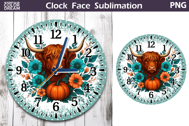 Clock Face Clipart Image 2