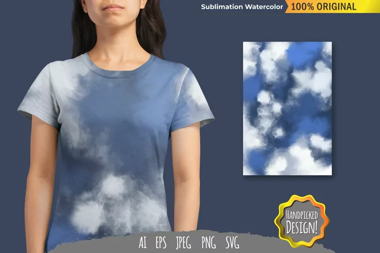 Watercolor Sublimation Design