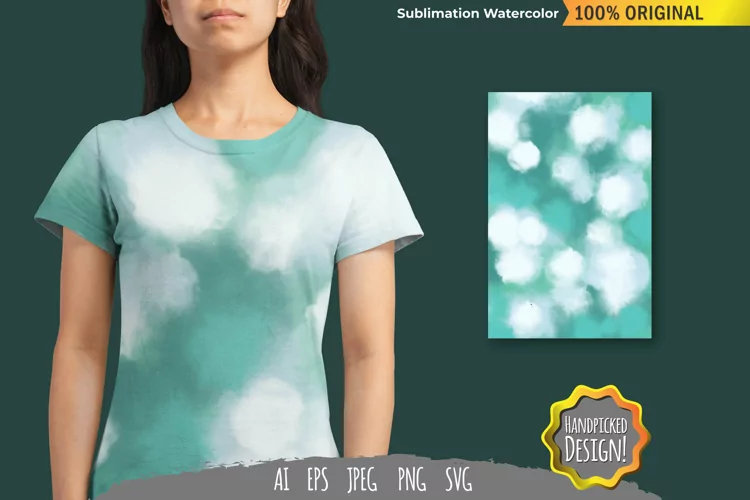 Watercolor Sublimation Design