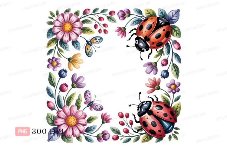 Blue Flowers Clipart Image 13