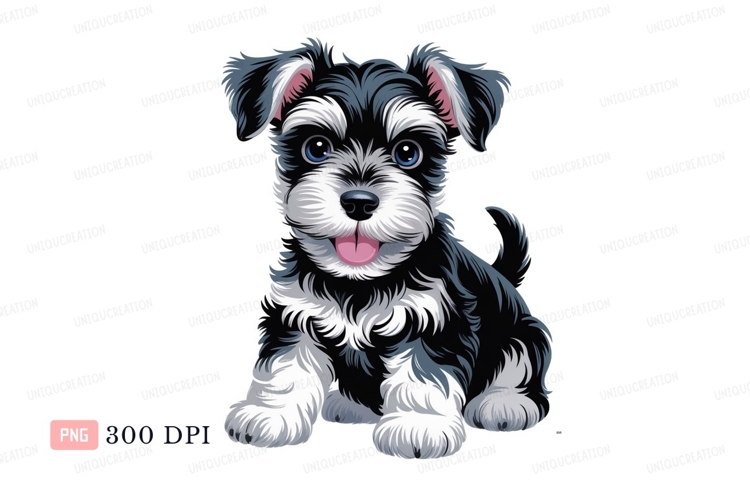 Schnauzer Clipart Image 5