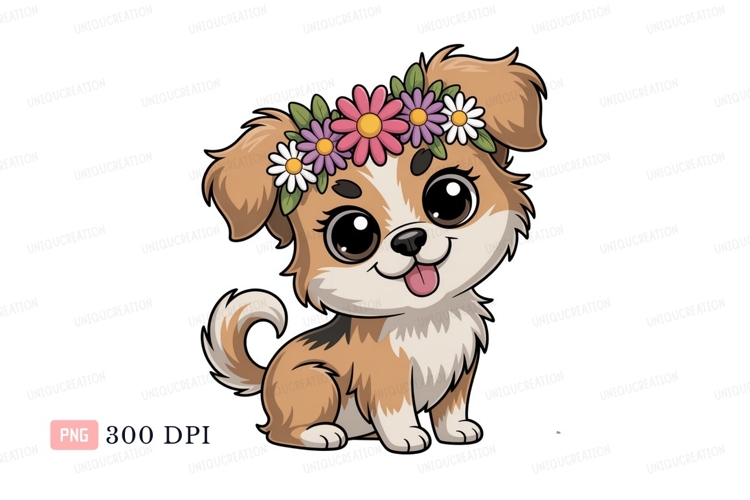 Dog Flower Crown Image 8