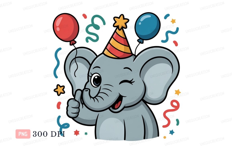 Birthday Celebration Clipart Image 17