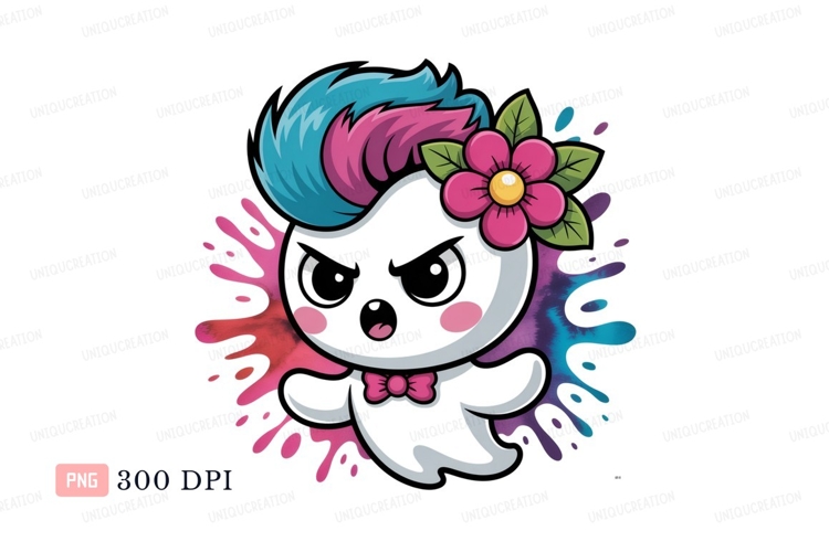 Blue Flower Clipart Image 12