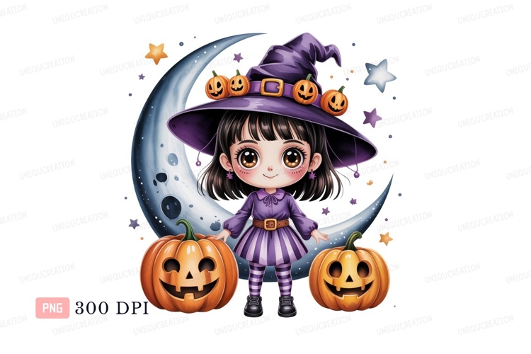 Moon and Stars Clipart Image 6