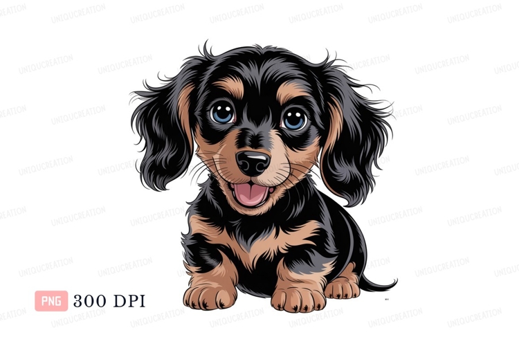 Dachshund Clipart Image 12