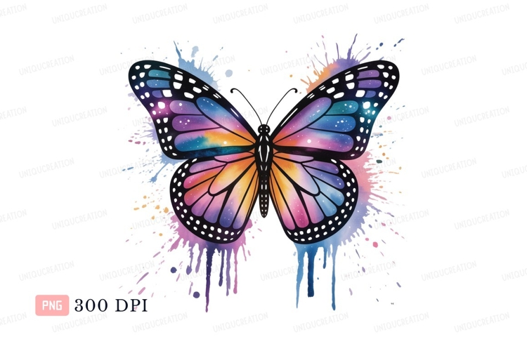 Blue Butterfly Clipart Image 18