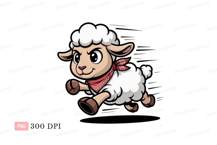Sheep Clipart Image 16