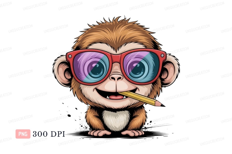 Monkey Clipart Image 12