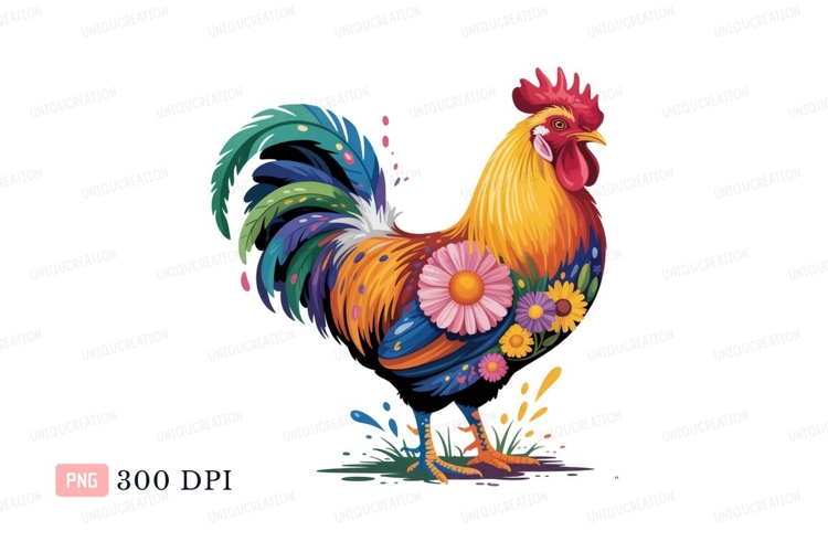 Rooster Clipart Image 20