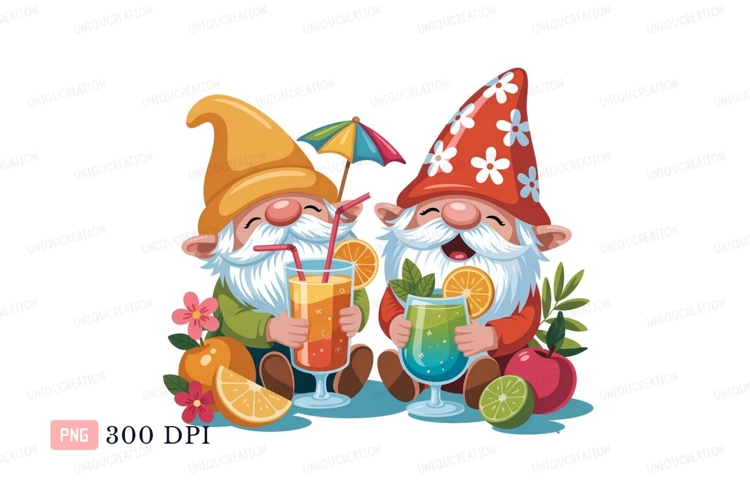 Summer Gnomes Clipart Image 24