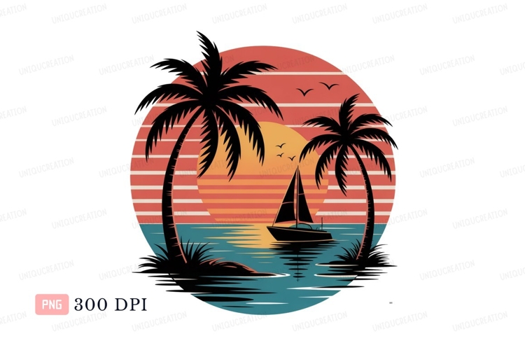 Sailboat Clipart Image 9