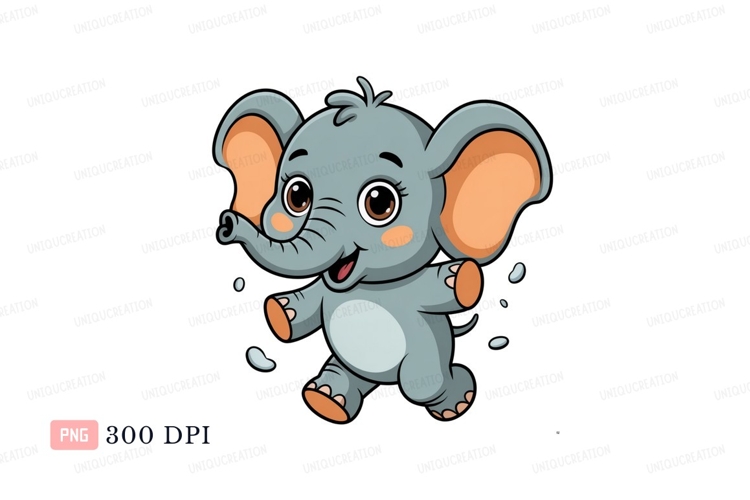 White Elephant Clipart Image 15