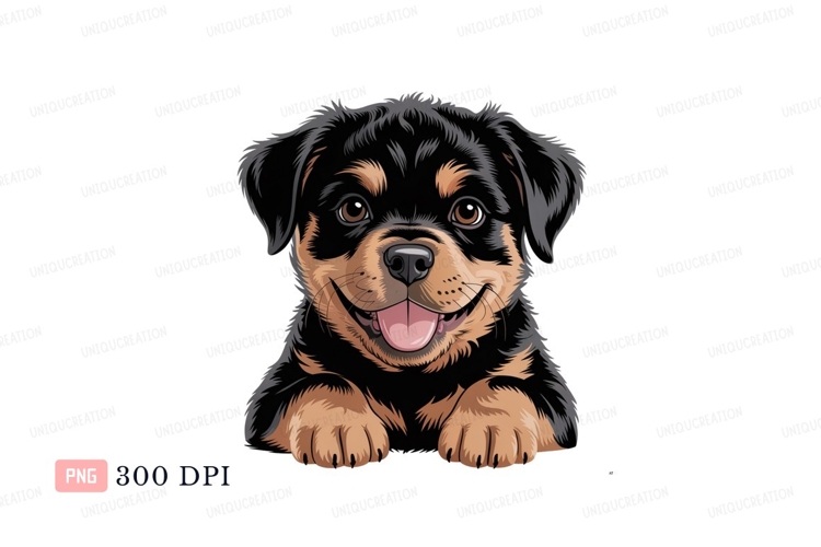 Rottweiler Clipart Image 10