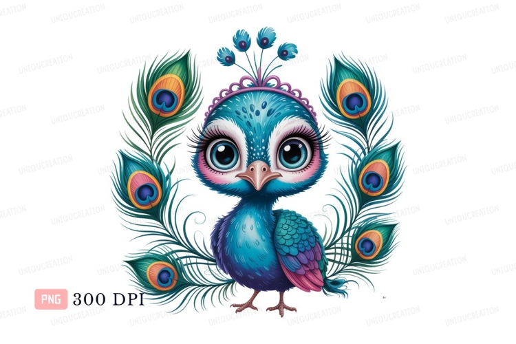 Peacock Clipart Image 11