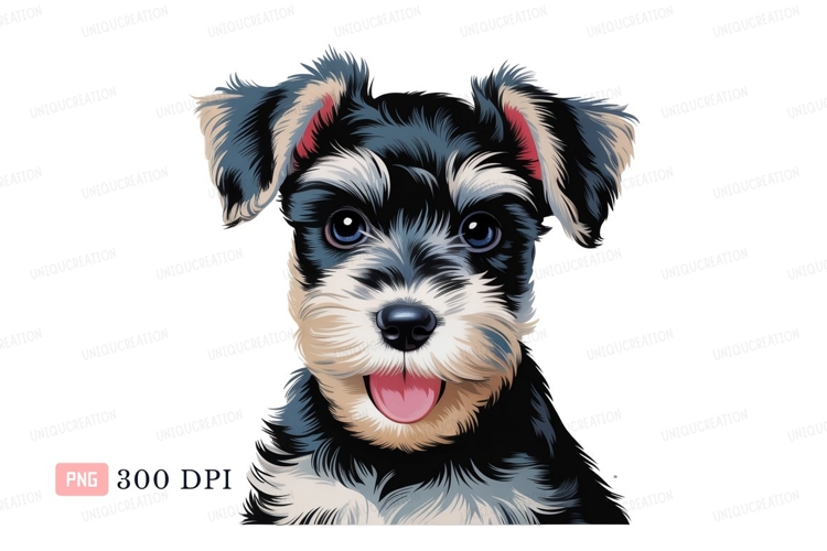 Schnauzer Clipart Image 4