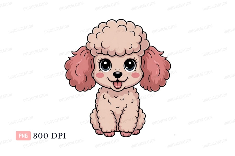 Poodle Clipart Image 4