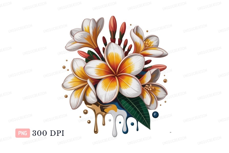 Plumeria Clipart Image 4