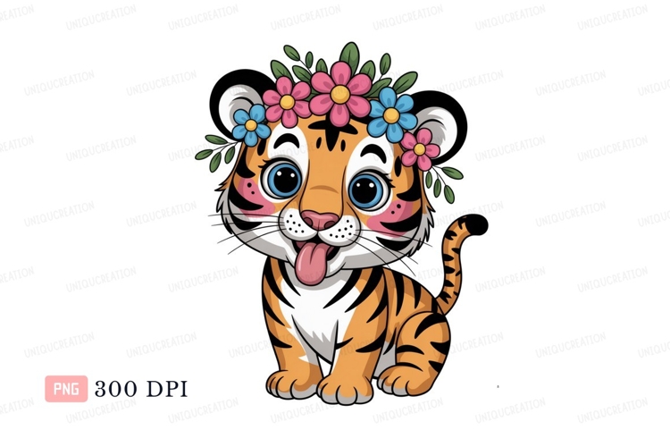 Tiger Clipart Image 19