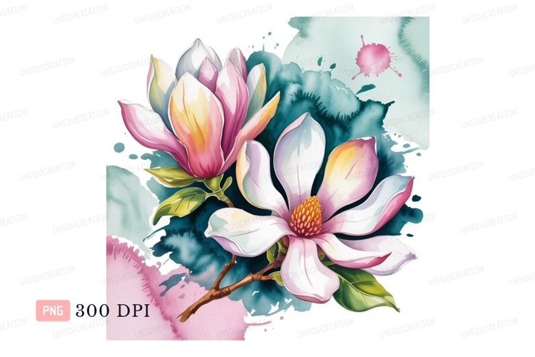 Magnolia Clipart Image 12