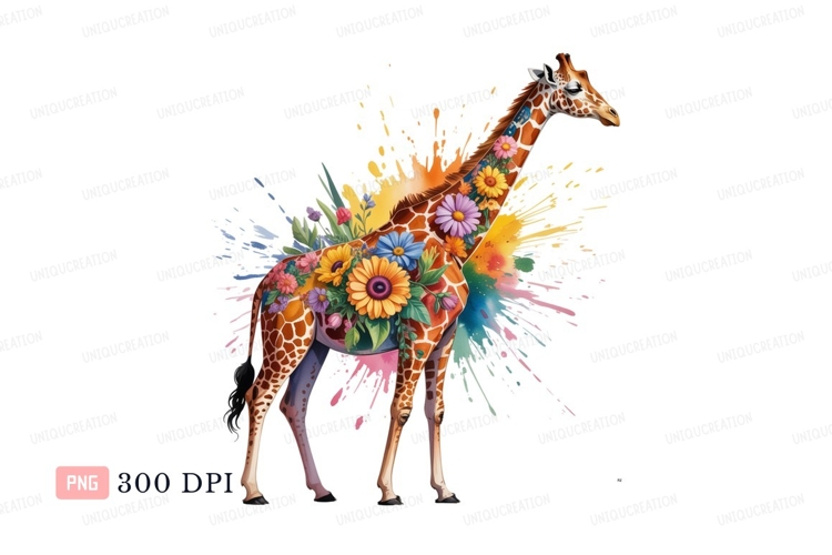 Giraffe Clipart Image 21