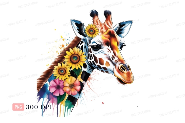 Giraffe Clipart Image 20