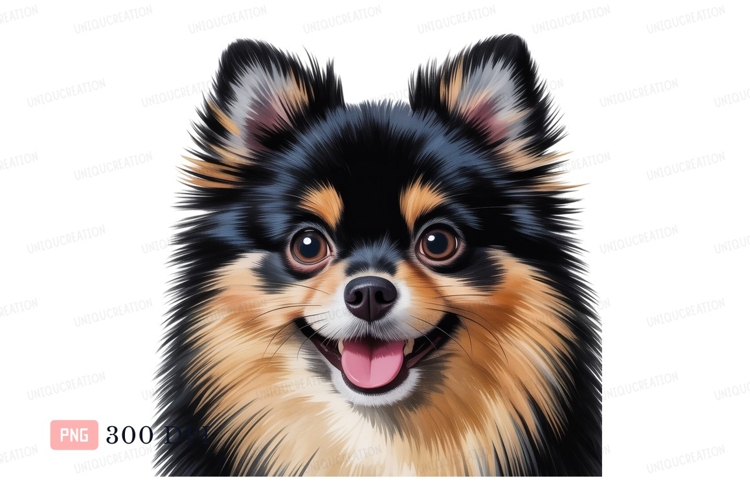 Pomeranian Clipart Image 15