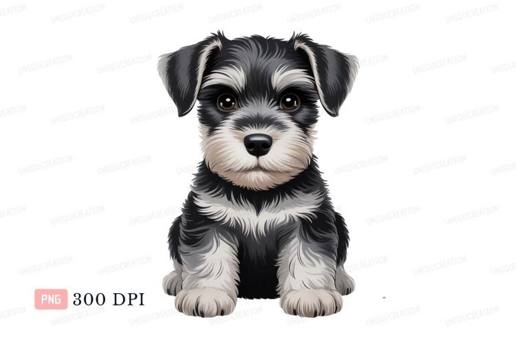 Schnauzer Clipart Image 2