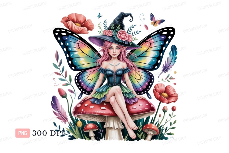 Blue Flowers Clipart Image 20