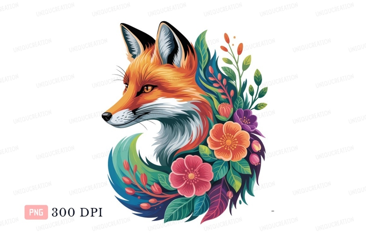 Blue Flowers Clipart Image 5