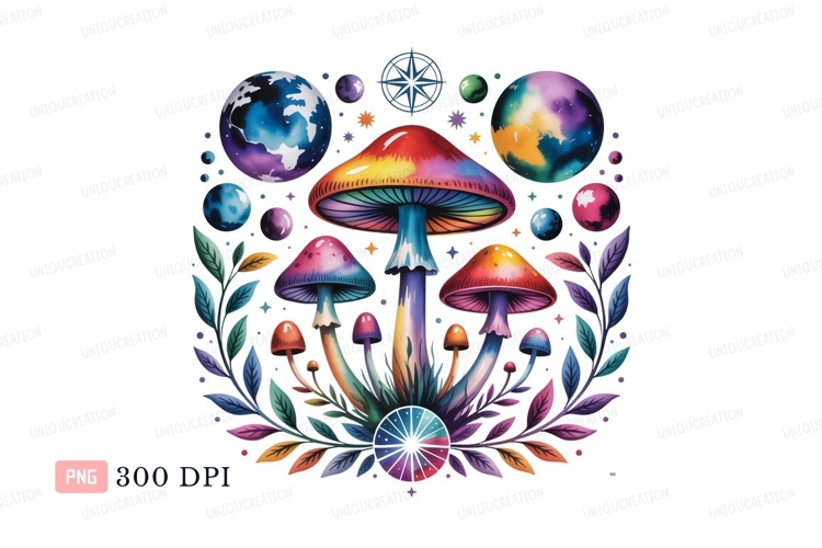 Mushrooms Clipart Image 21
