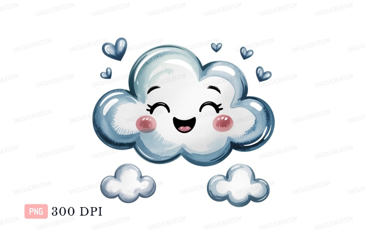 White Heart Clipart Image 6