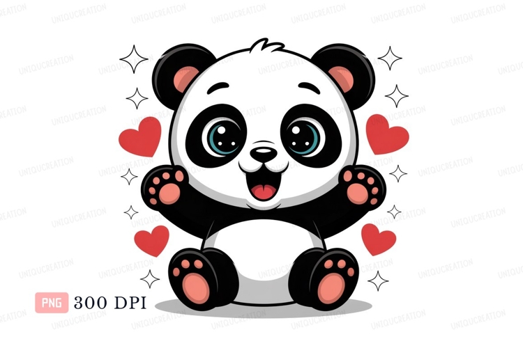 Panda Bear Cartoon Image 22