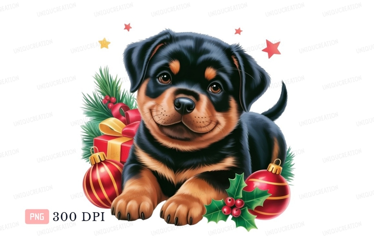 Rottweiler Clipart Image 4