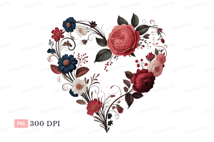 Blue Flowers Clipart Image 13