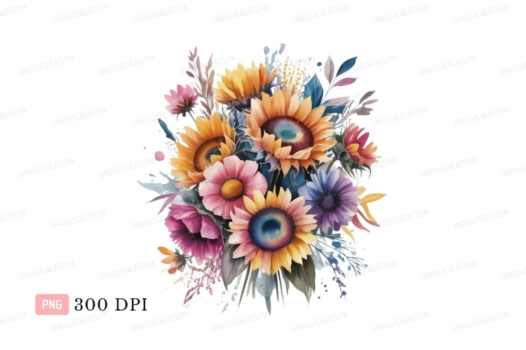 Sunflower Clipart Image 19