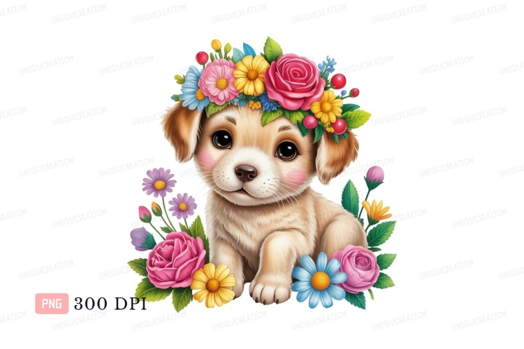Blue Flowers Clipart Image 11