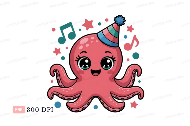 Octopus Clipart Image 11